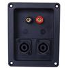 Vaschetta Morsettiera SP145 - 2 poli con 2 speakon per casse acustiche